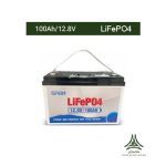 باتری لیتیوم فسفات آهن (LiFePO4) ظرفیت 100 آمپرساعت 12.8 ولت برند GREAT مدل LFP12100